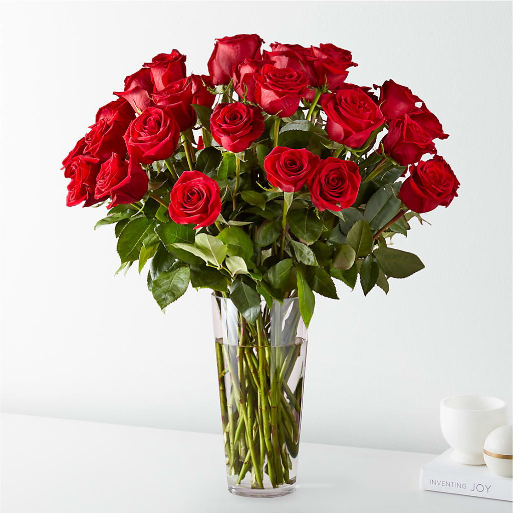 Long Stem Red Rose Bouquet – Herbert E Berg Florist Inc, Worcester MA
