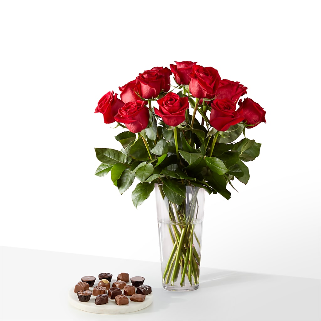 Romantic Long Stem Red Rose Bouquet Bundles – Herbert E Berg Florist Inc, Worcester MA
