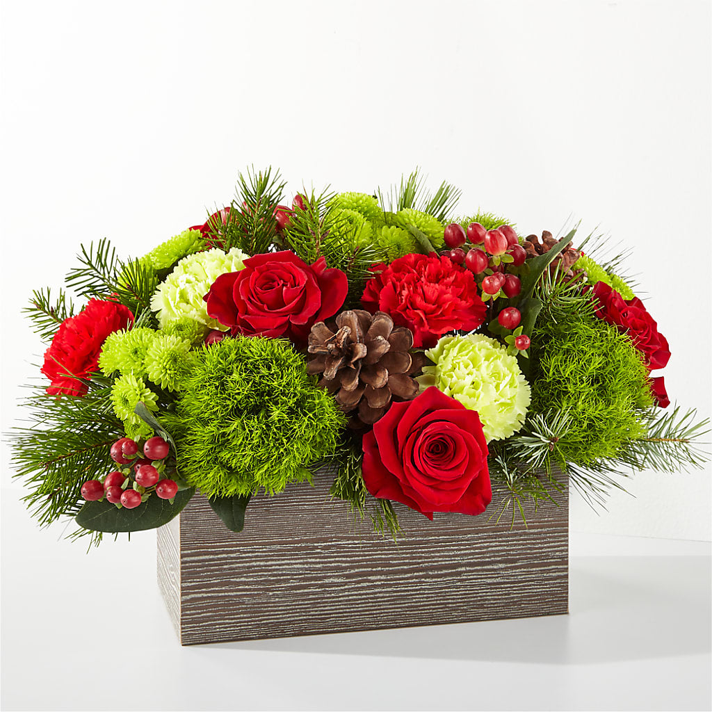 Bundled Up Bouquet – Herbert E Berg Florist Inc, Worcester MA