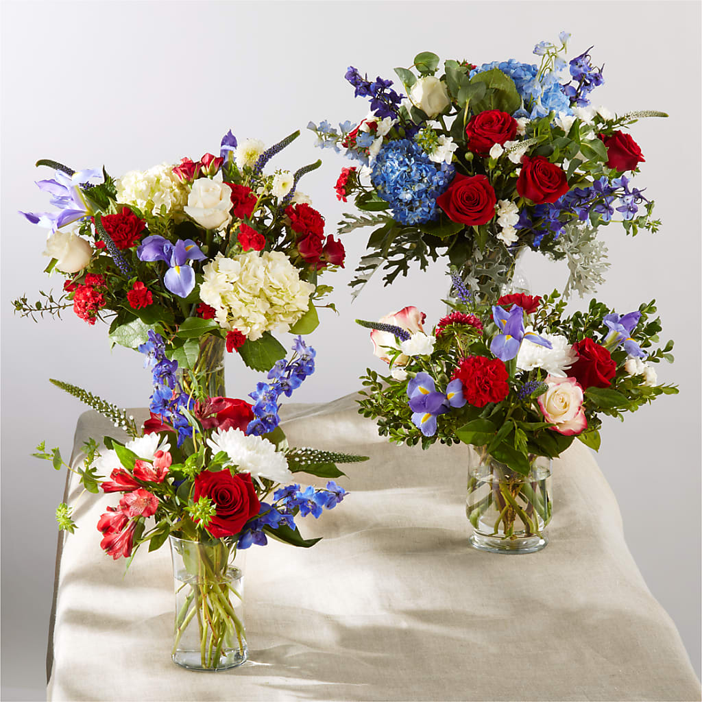 Star Spangled - A Florist Original – Herbert E Berg Florist Inc, Worcester MA