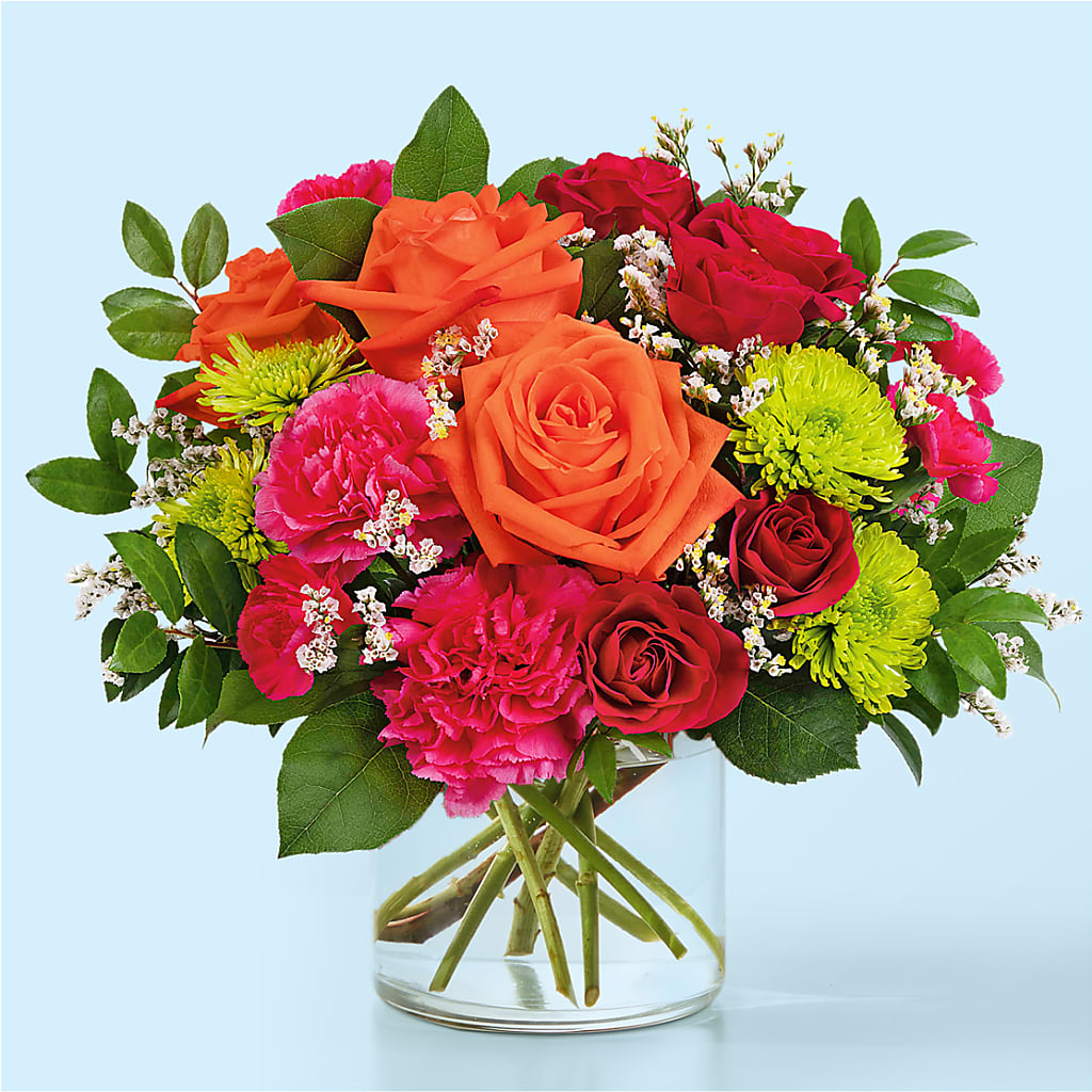 Colorful Carnival Bouquet – Herbert E Berg Florist Inc, Worcester MA