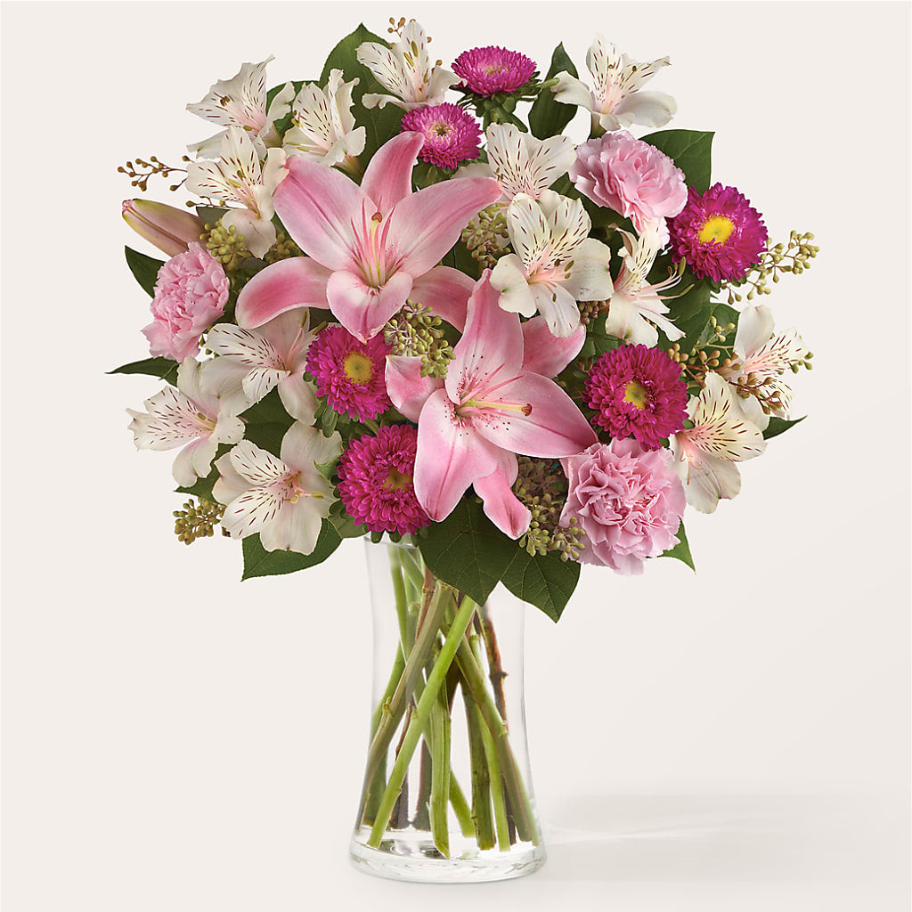 Feeling Fuchsia Bouquet – Herbert E Berg Florist Inc, Worcester MA