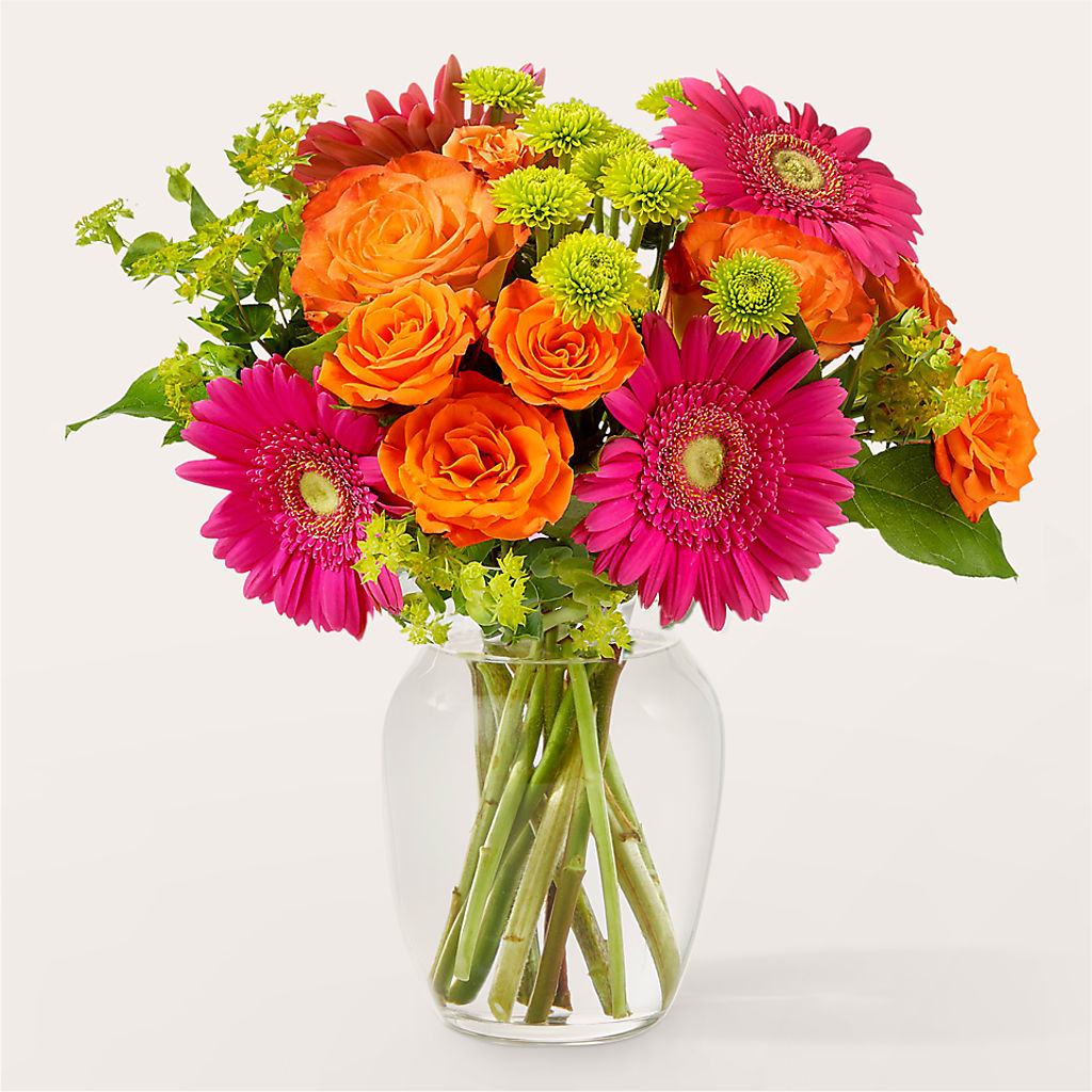 Zest for Life Bouquet – Herbert E Berg Florist Inc, Worcester MA