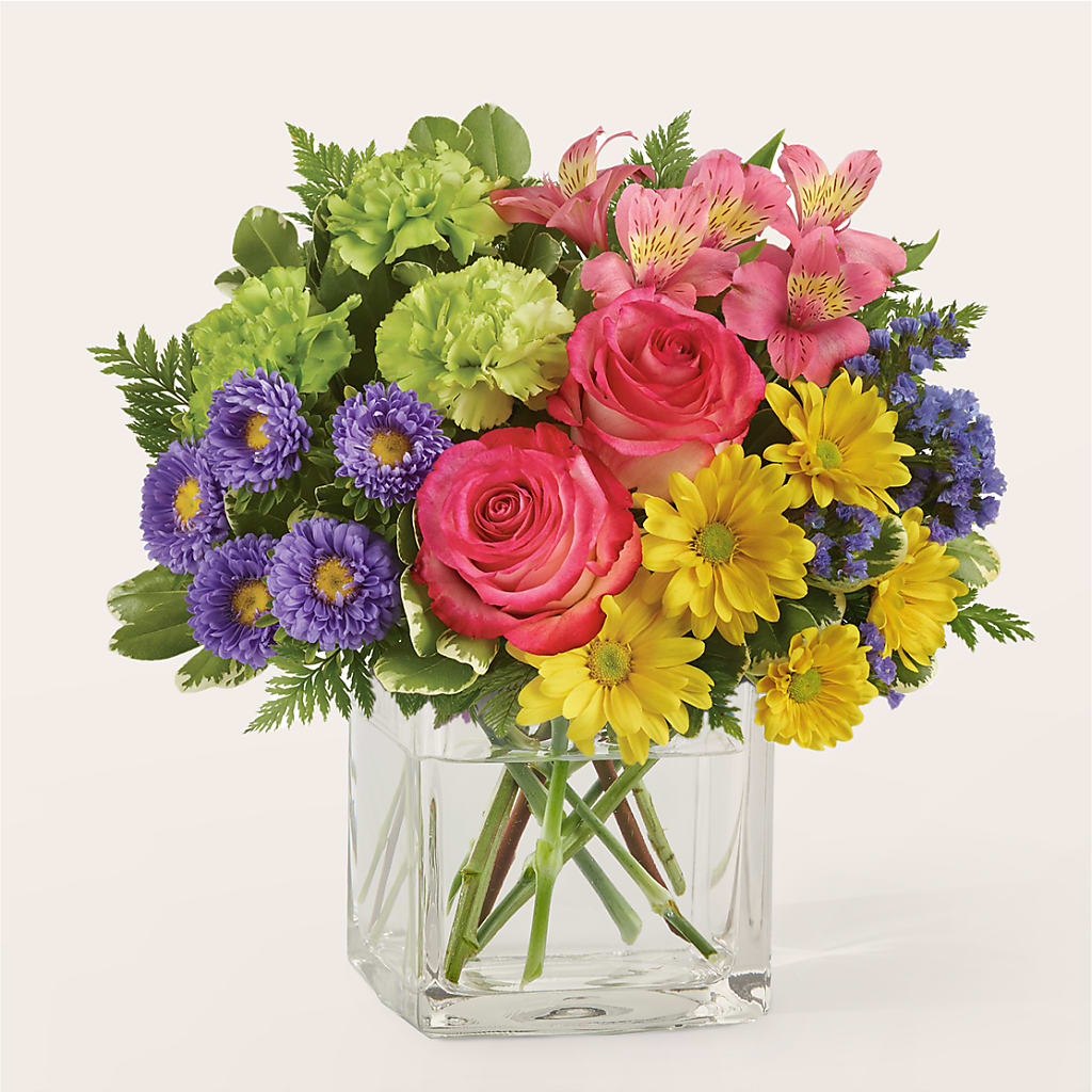 Candy Jar Bouquet – Herbert E Berg Florist Inc, Worcester MA