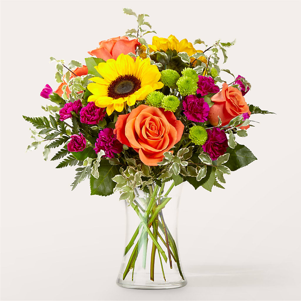 Warmth & Light Bouquet – Herbert E Berg Florist Inc, Worcester MA
