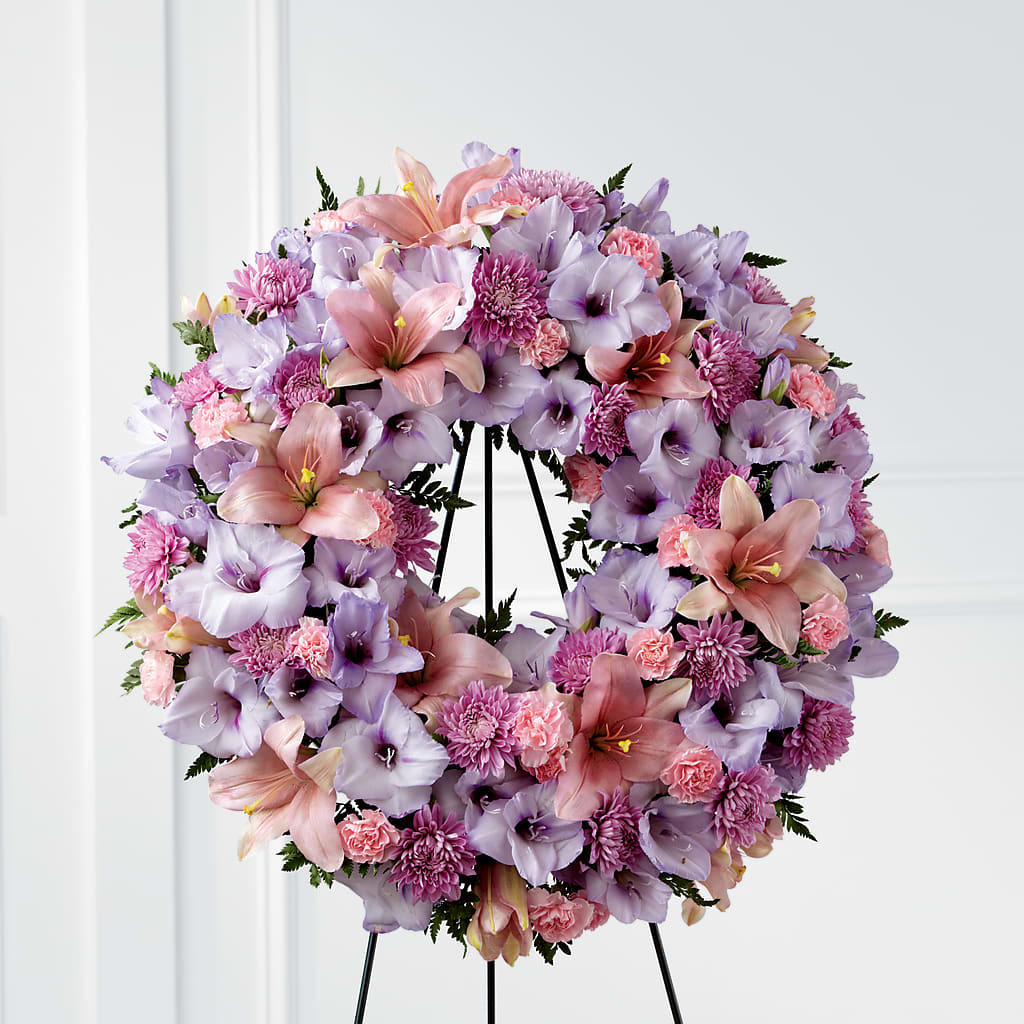 Beloved Friend Wreath – Herbert E Berg Florist Inc, Worcester MA