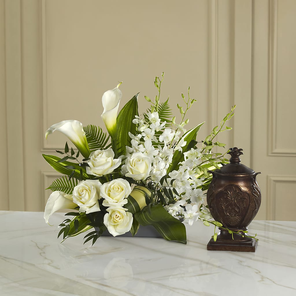 At Peace Arrangement – Herbert E Berg Florist Inc, Worcester MA