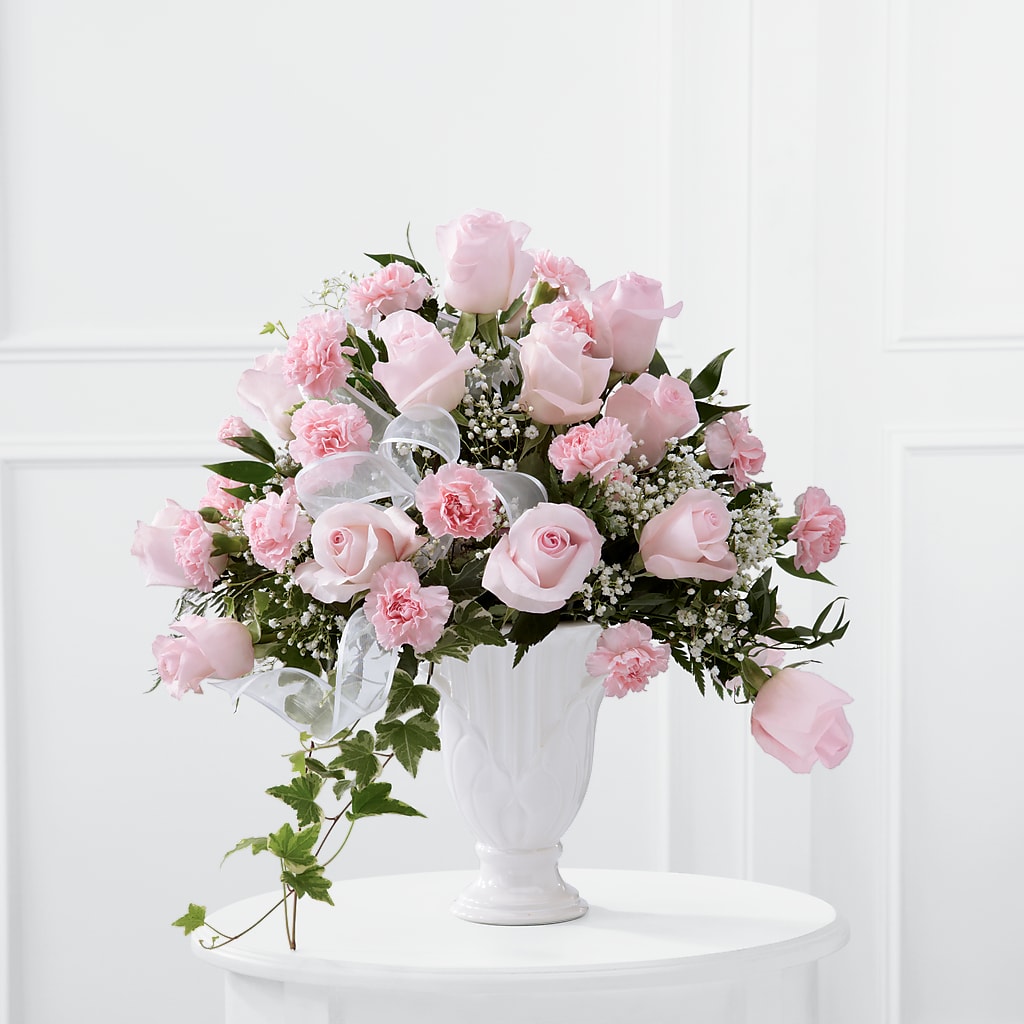 Deepest Sympathy Arrangement – Herbert E Berg Florist Inc, Worcester MA