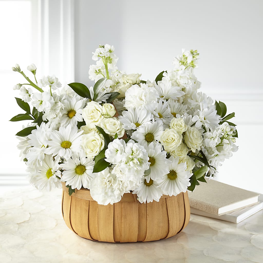 Graceful Garden Basket – Herbert E Berg Florist Inc, Worcester MA