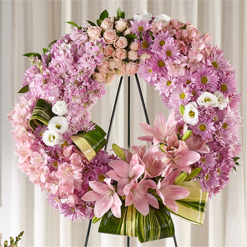 Gift of Warmth Wreath – Herbert E Berg Florist Inc, Worcester MA
