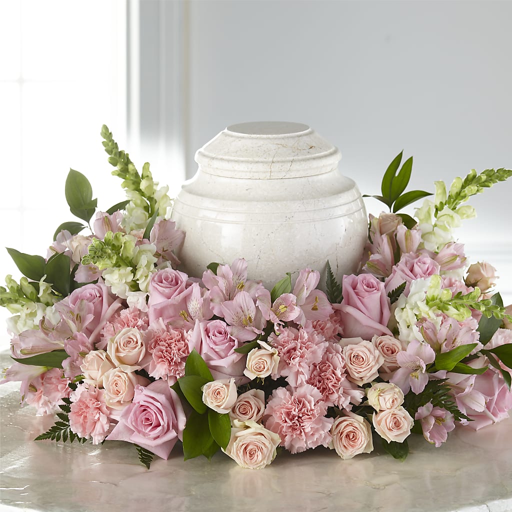 Blooms of Hope Cremation Adornment – Herbert E Berg Florist Inc, Worcester MA