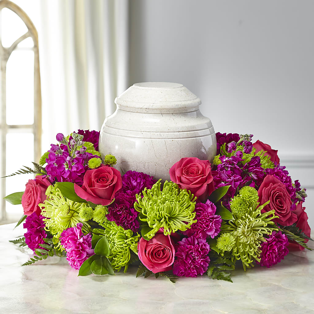 Hopeful Blessings Cremation Adornment – Herbert E Berg Florist Inc, Worcester MA