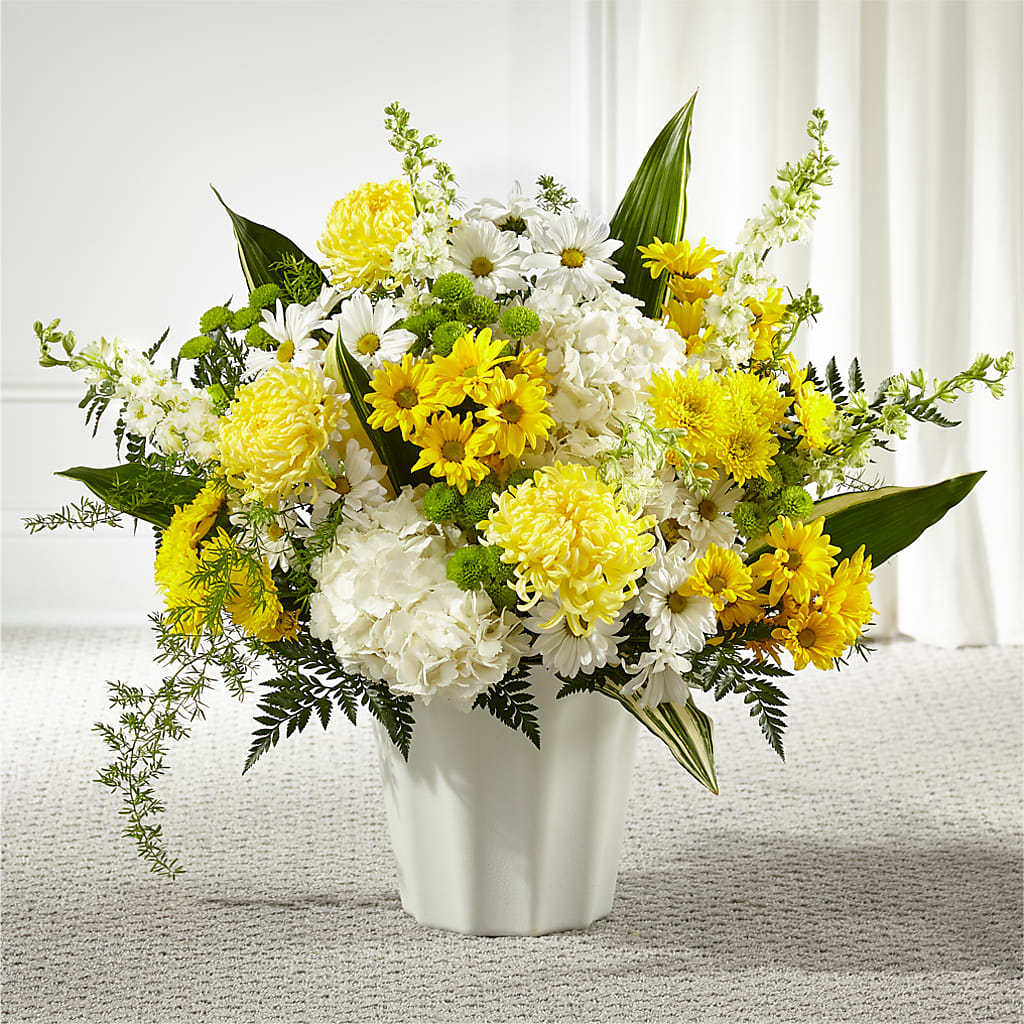 Unity & Grace Floor Basket – Herbert E Berg Florist Inc, Worcester MA