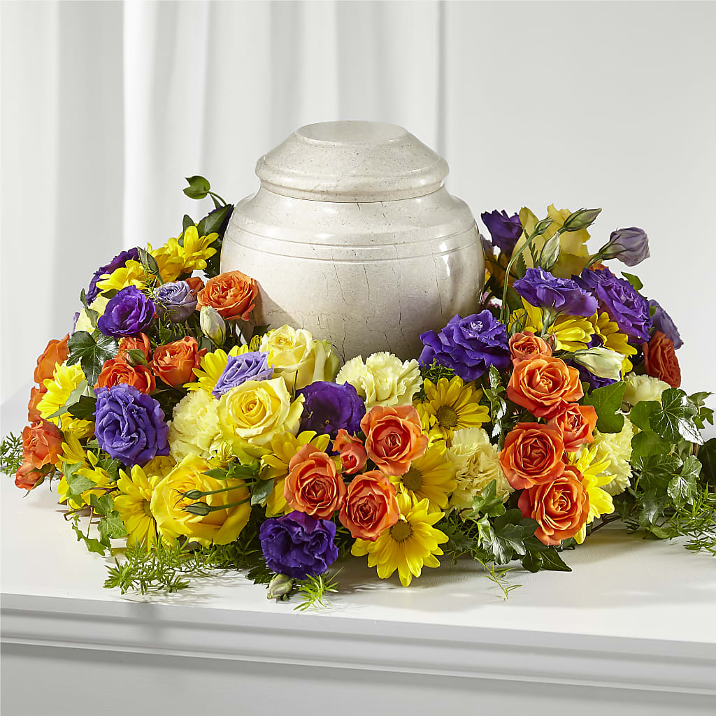 Blossoms of Remembrance Cremation Adornment – Herbert E Berg Florist Inc, Worcester MA