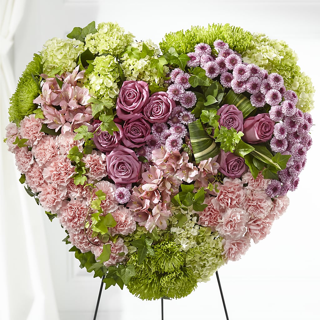 Heartwarming Standing Heart – Herbert E Berg Florist Inc, Worcester MA