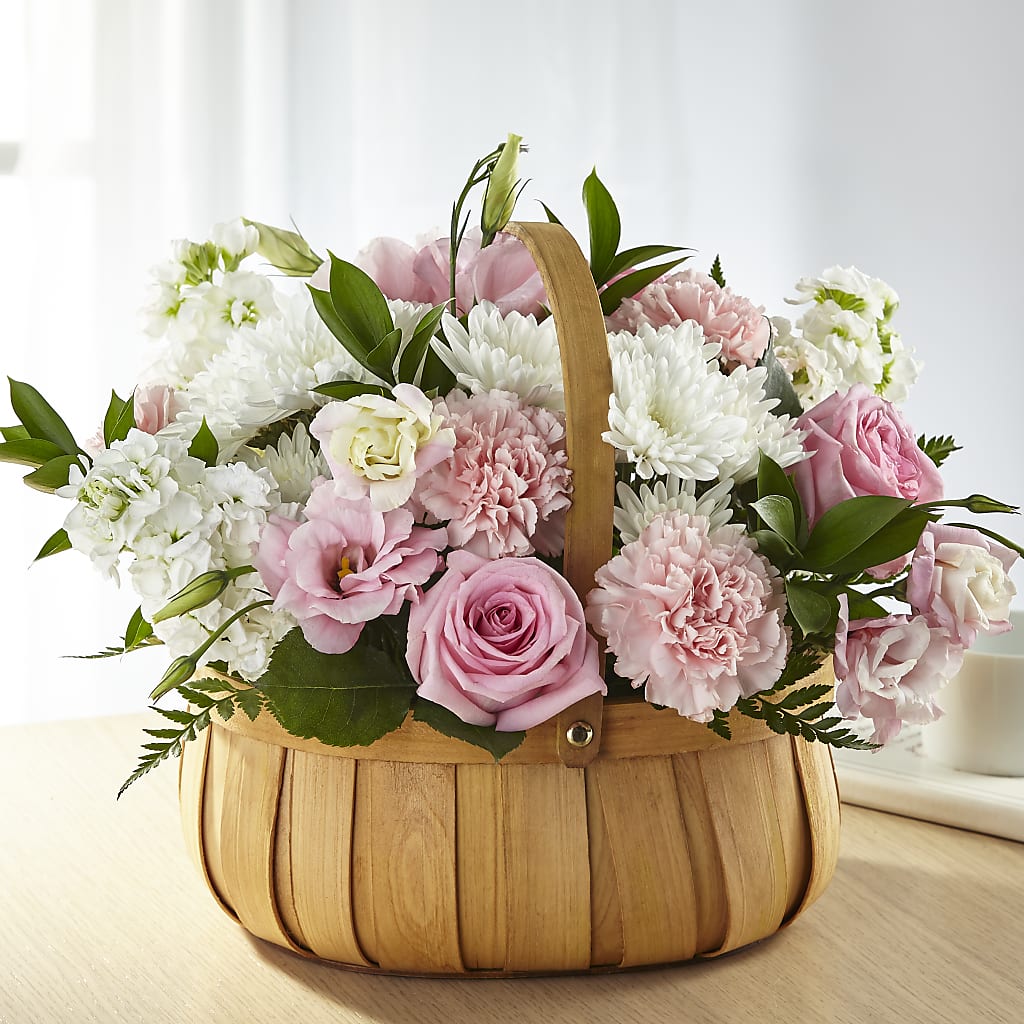 Always Graceful Basket – Herbert E Berg Florist Inc, Worcester MA