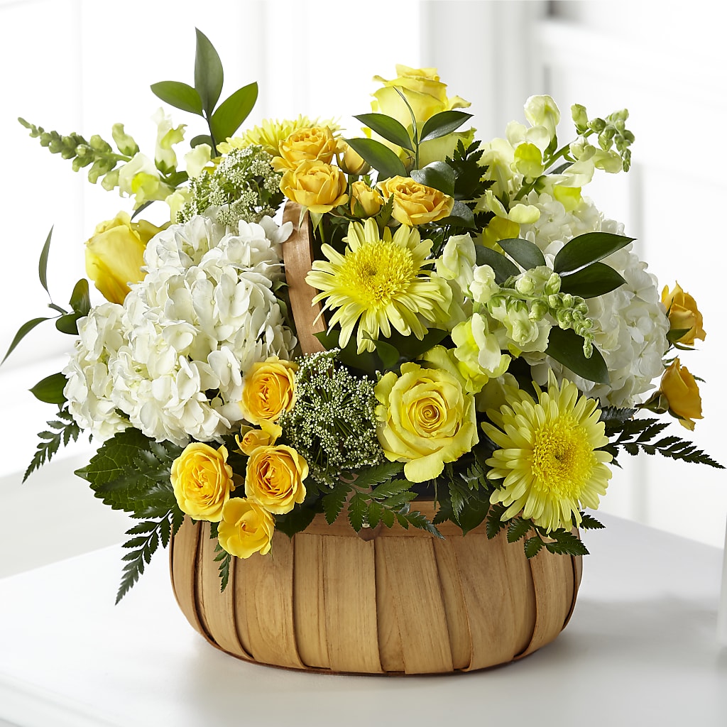 Rustic Remembrance Basket – Herbert E Berg Florist Inc, Worcester MA