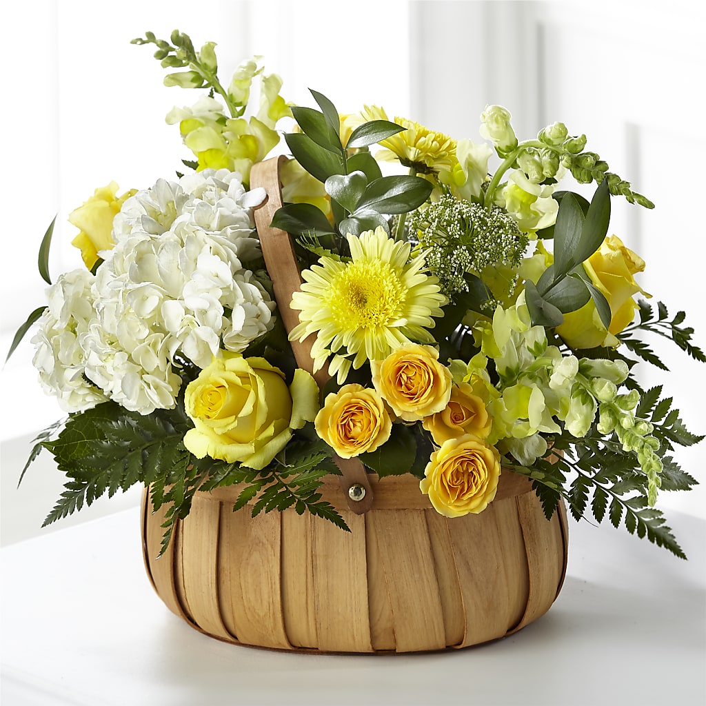 Rustic Remembrance Basket – Herbert E Berg Florist Inc, Worcester MA