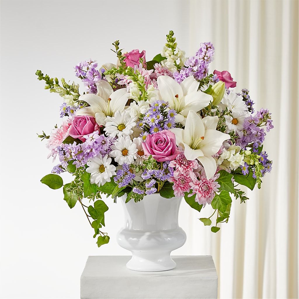 Remarkable Life Urn Arrangement – Herbert E Berg Florist Inc, Worcester MA