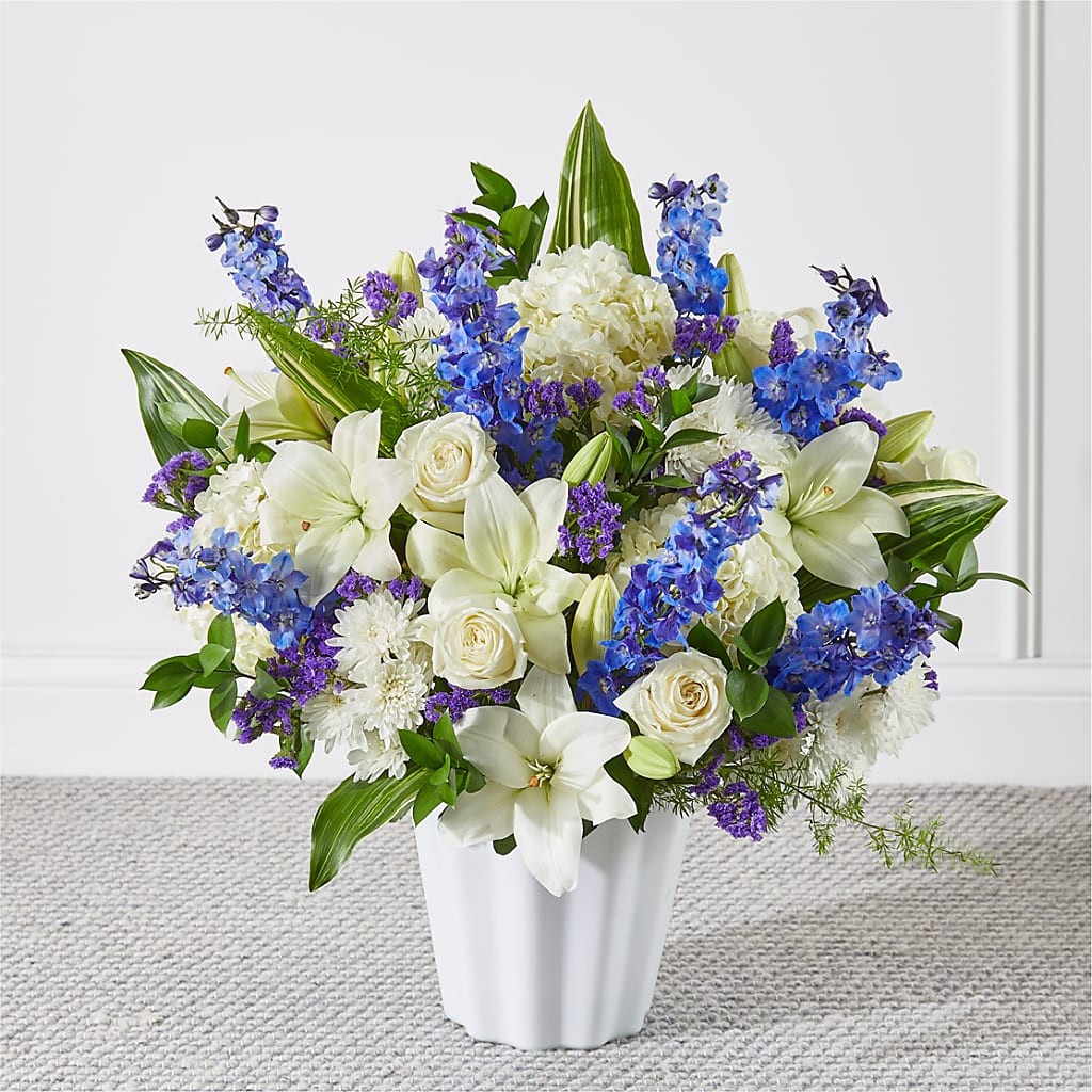 Take Comfort Floor Basket – Herbert E Berg Florist Inc, Worcester MA