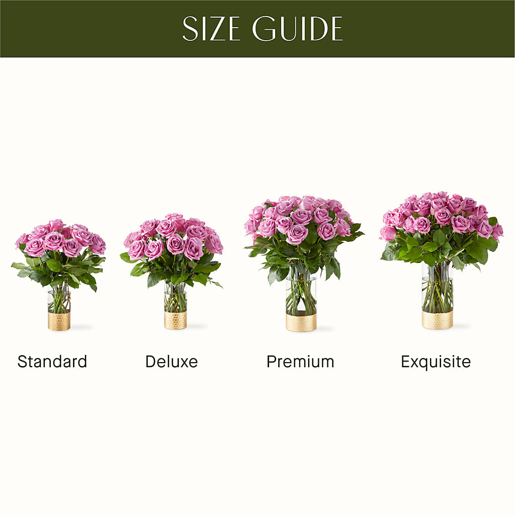 Secret Admirer Lavender Rose Bouquet – Herbert E Berg Florist Inc, Worcester MA