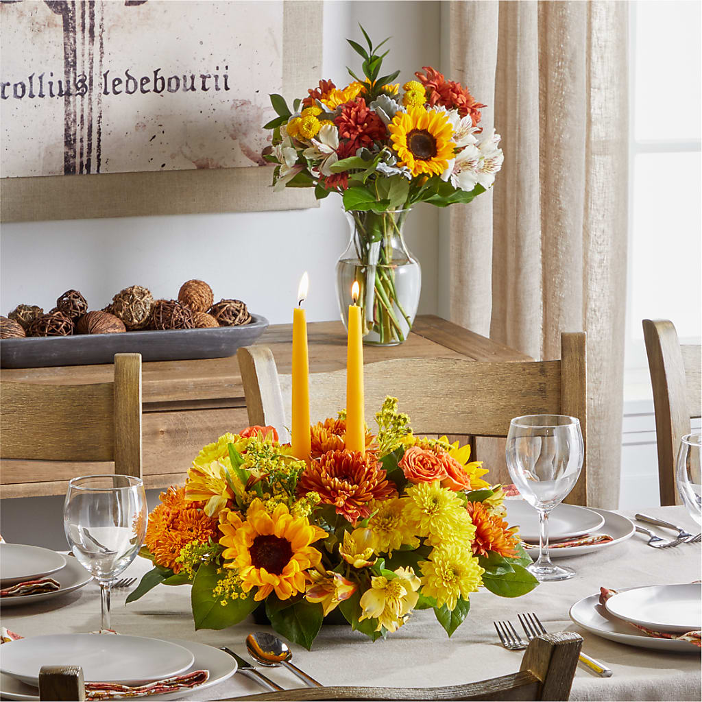 Golden Gathering Bundle – Herbert E Berg Florist Inc, Worcester MA