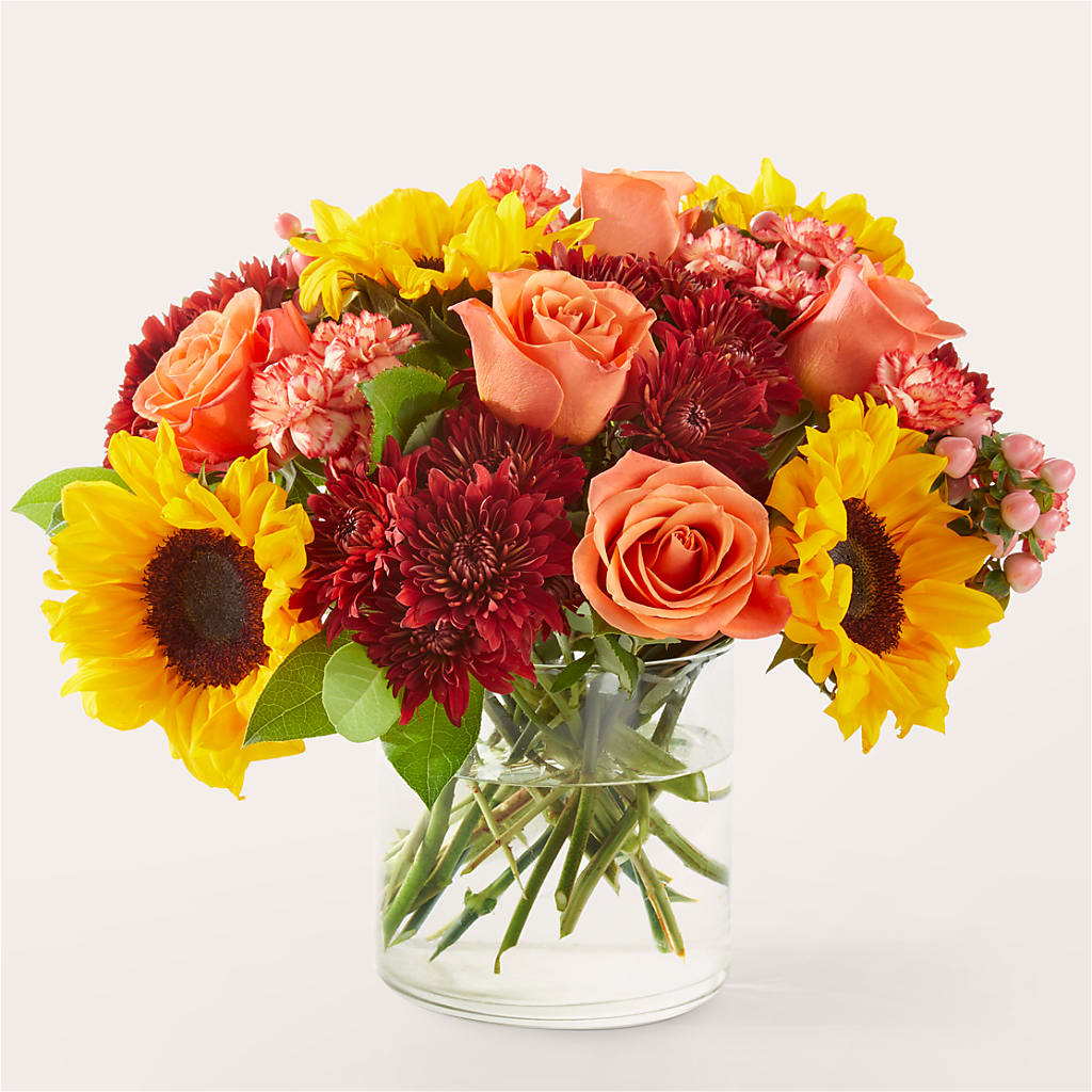 September Sunset Bouquet – Herbert E Berg Florist Inc, Worcester MA