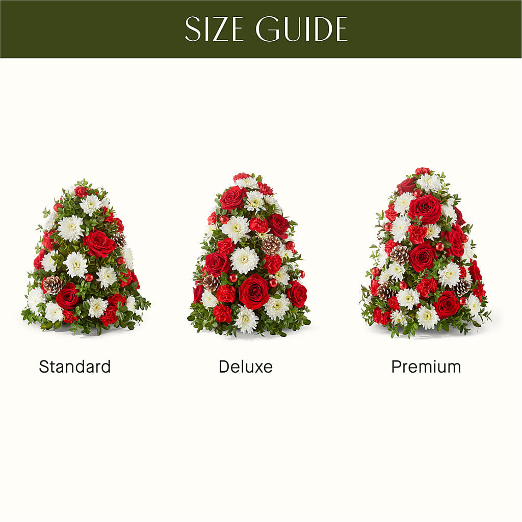 Let It Snow Tree – Herbert E Berg Florist Inc, Worcester MA
