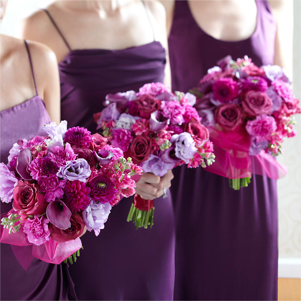 Bridesmaid's Garden Bouquet – Herbert E Berg Florist Inc, Worcester MA