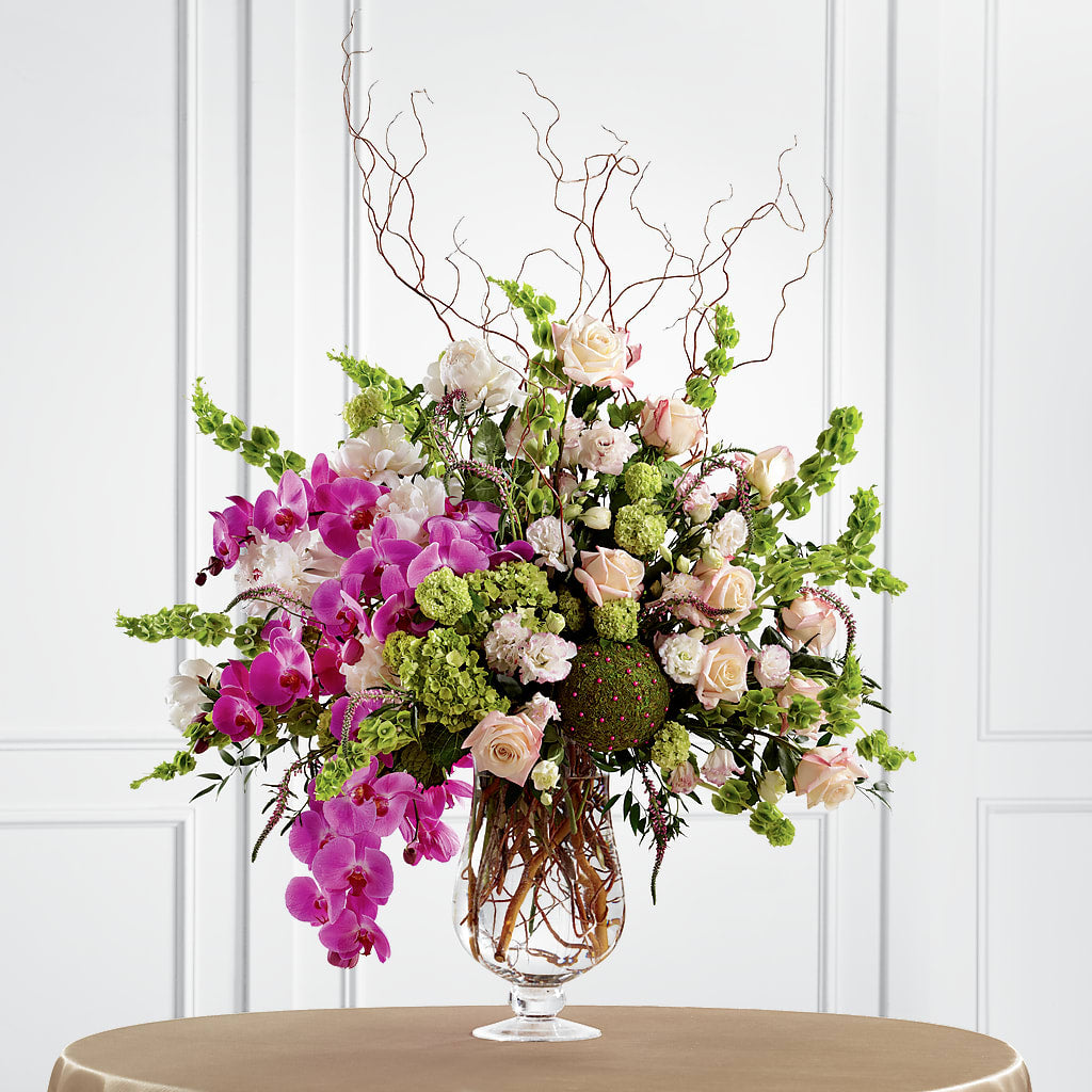 Soft Sophistication Arrangement – Herbert E Berg Florist Inc, Worcester MA