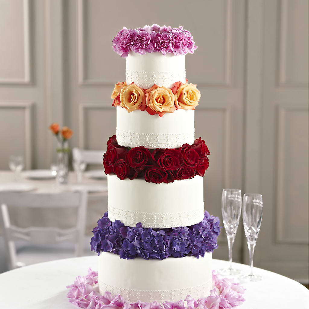 Infinite Love Cake Décor – Herbert E Berg Florist Inc, Worcester MA