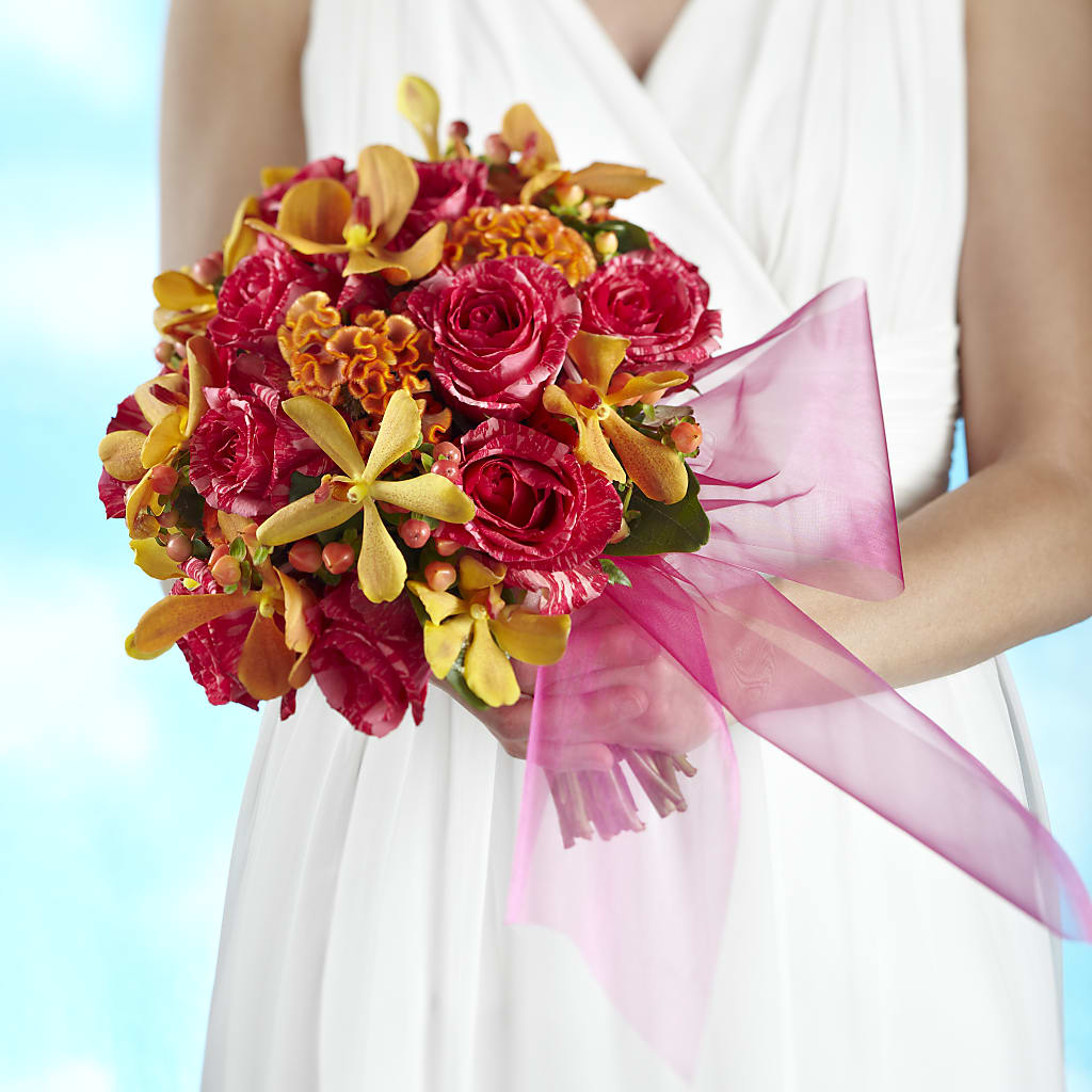 Brilliant Shades of Love Bouquet – Herbert E Berg Florist Inc, Worcester MA