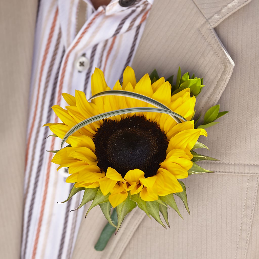 Free Spirit Boutonniere – Herbert E Berg Florist Inc, Worcester MA