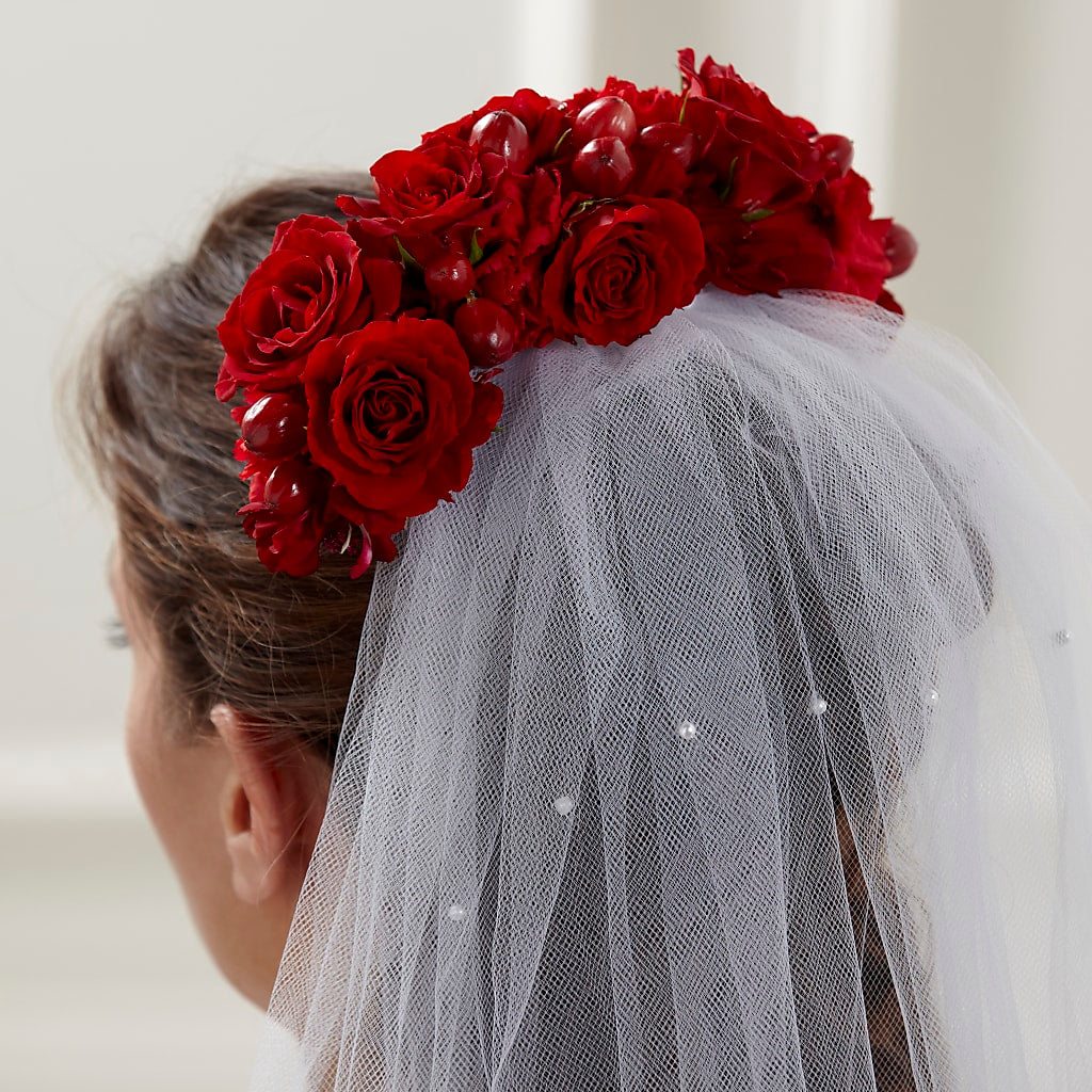 Heart's Happiness Hair Decor – Herbert E Berg Florist Inc, Worcester MA