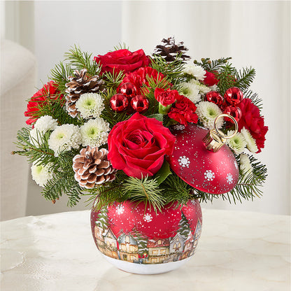 Christmas Carols Ornament –  Herbert E Berg Florist Inc, Worcester MA