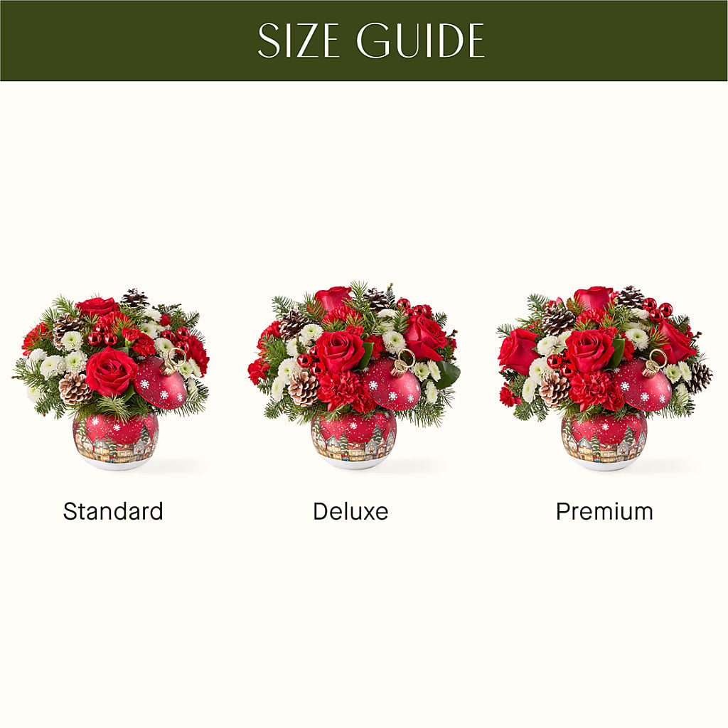 Christmas Carols Ornament –  Herbert E Berg Florist Inc, Worcester MA