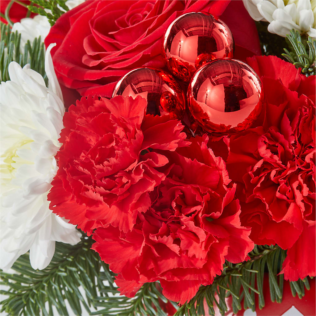 Cheer in the Air Ornament –  Herbert E Berg Florist Inc, Worcester MA