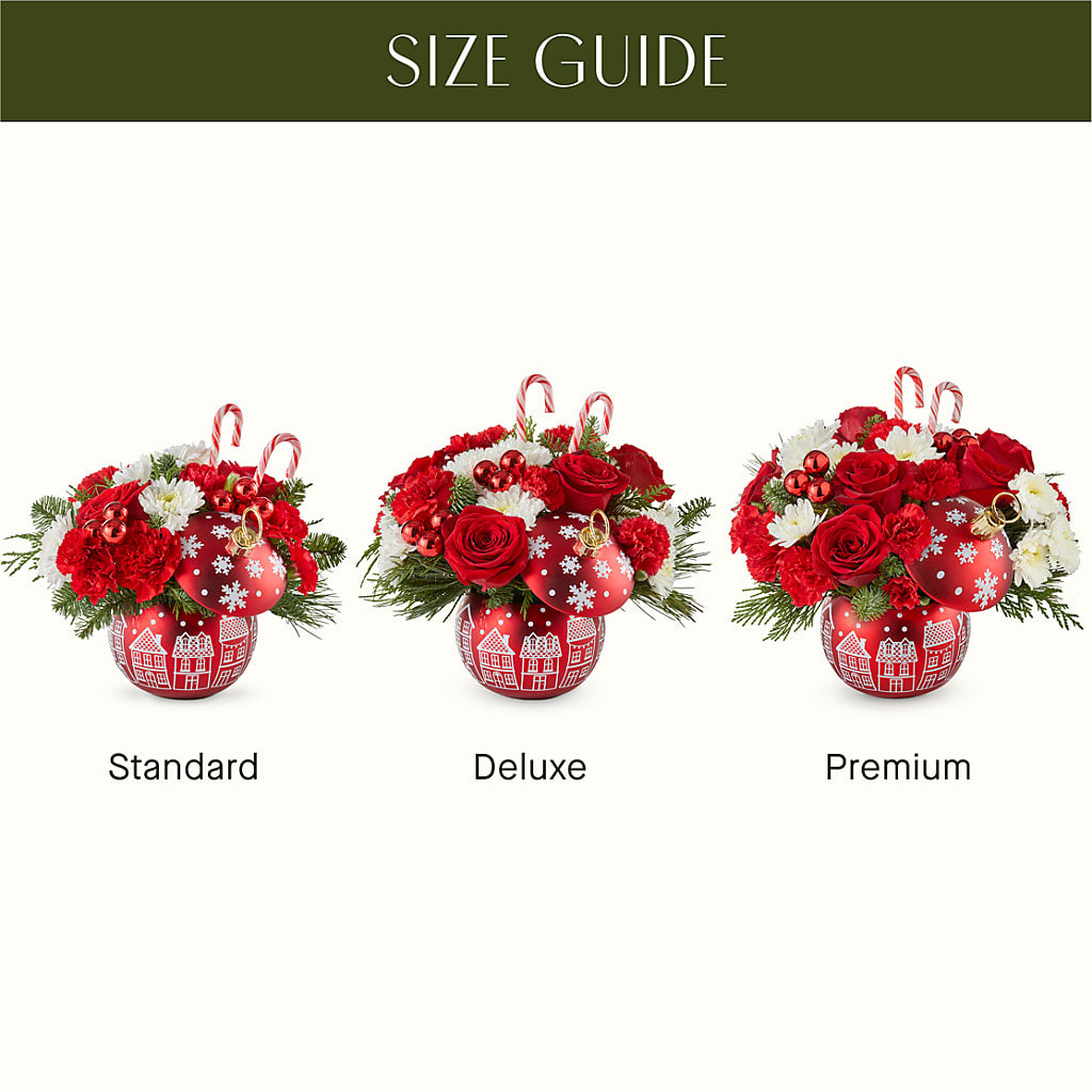 Cheer in the Air Ornament –  Herbert E Berg Florist Inc, Worcester MA
