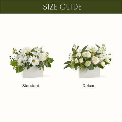 Fresh Linen Box Bouquet –  Herbert E Berg Florist Inc, Worcester MA