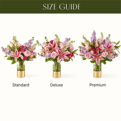 Mauvelous Bouquet –  Herbert E Berg Florist Inc, Worcester MA