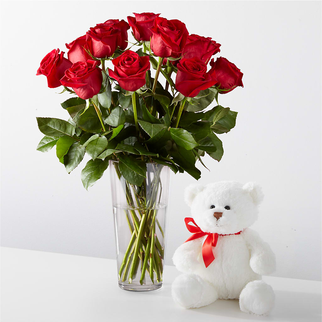 Romantic Long Stem Red Rose Bouquet Bundles –  Herbert E Berg Florist Inc, Worcester MA