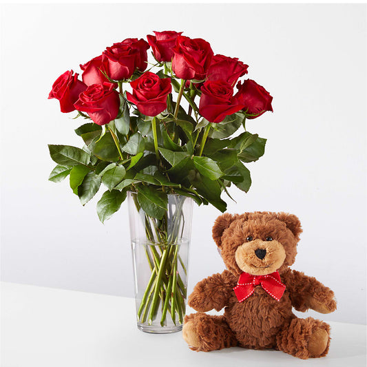 Romantic Long Stem Red Rose Bouquet Bundles –  Herbert E Berg Florist Inc, Worcester MA