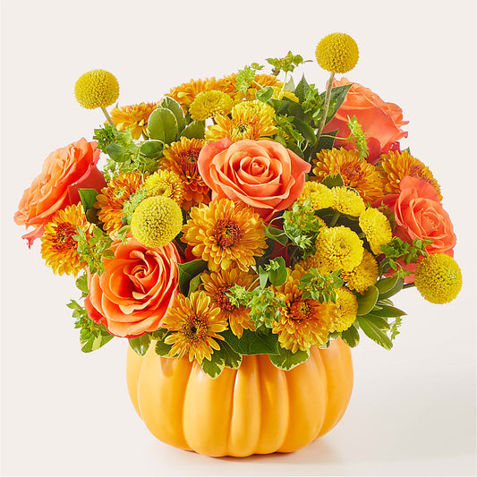 Gourdgeous Pumpkin –  Herbert E Berg Florist Inc, Worcester MA