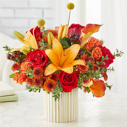 Scarlet Skies Bouquet –  Herbert E Berg Florist Inc, Worcester MA