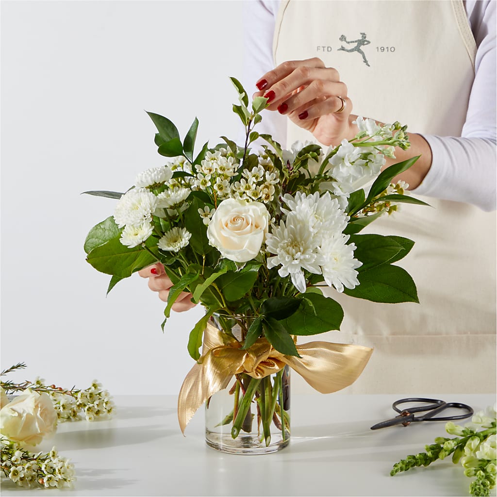 New Beginnings – A Florist Original –  Herbert E Berg Florist Inc, Worcester MA