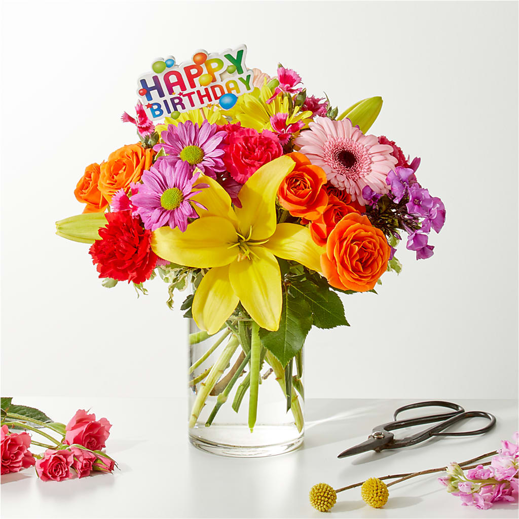Cue the Confetti - A Florist Original –  Herbert E Berg Florist Inc, Worcester MA