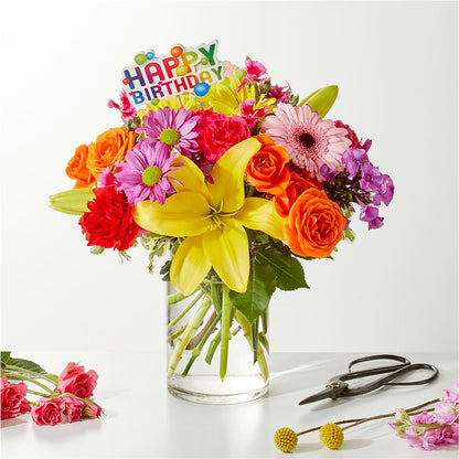 Cue the Confetti - A Florist Original –  Herbert E Berg Florist Inc, Worcester MA