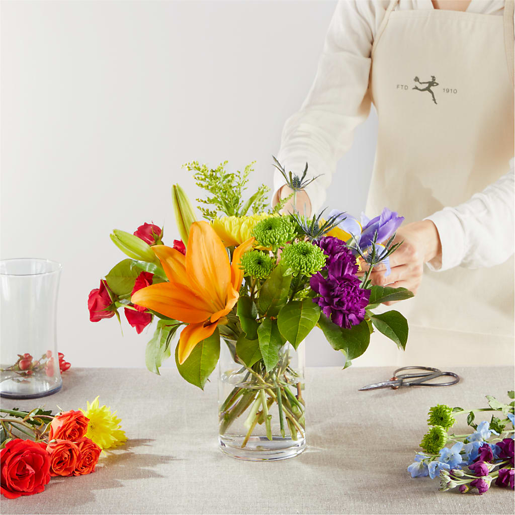 Summer Spectra - A Florist Original –  Herbert E Berg Florist Inc, Worcester MA