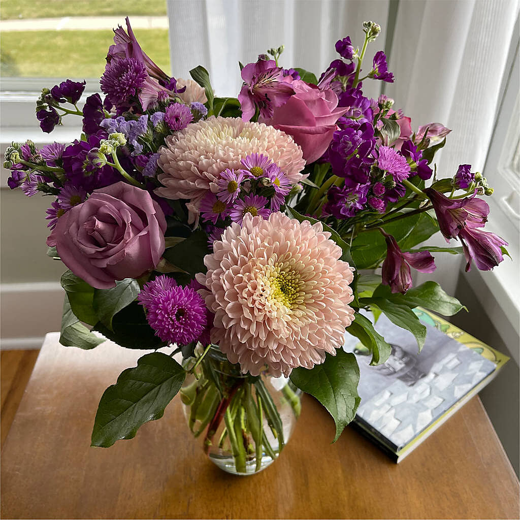 Ultraviolet Bouquet –  Herbert E Berg Florist Inc, Worcester MA