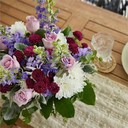 Violet Frost Bouquet –  Herbert E Berg Florist Inc, Worcester MA